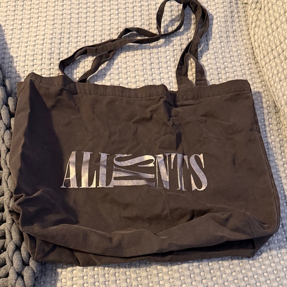 AllSaints Black Tote Bag